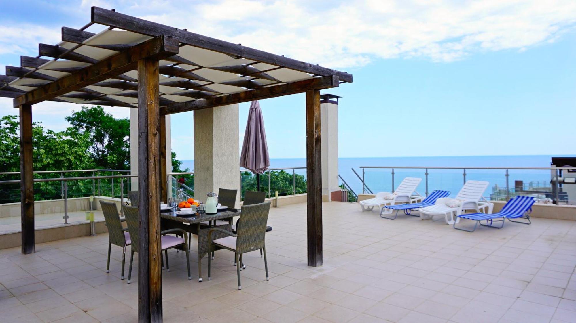 Апартаменти Бяла Клиф - Byala Cliff Apartments Kültér fotó